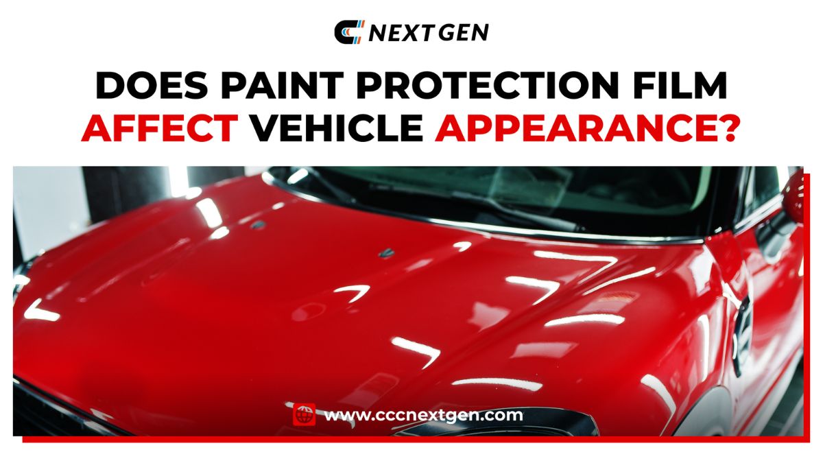 does paint protection film affect vehicle appearance ppf ccc next gen